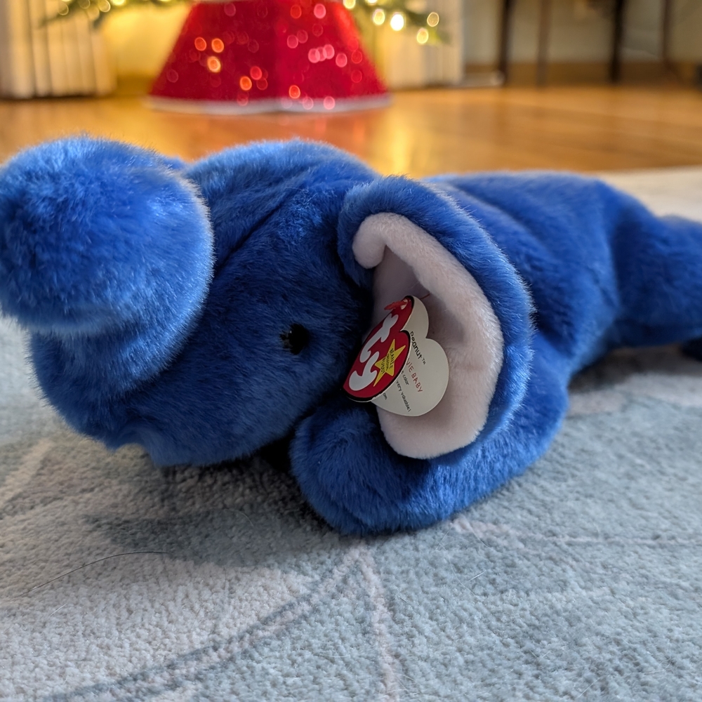 Ty Beanie Buddies Blue Plush Toy